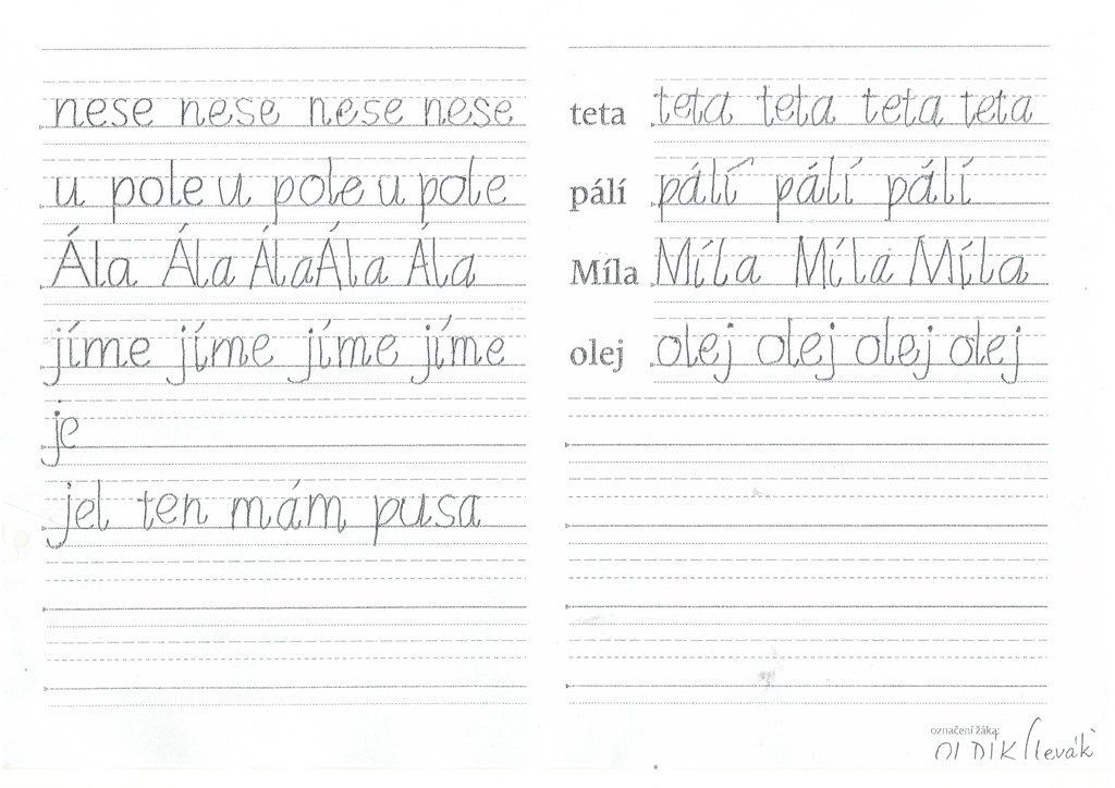 Comenia script - 13 - levák