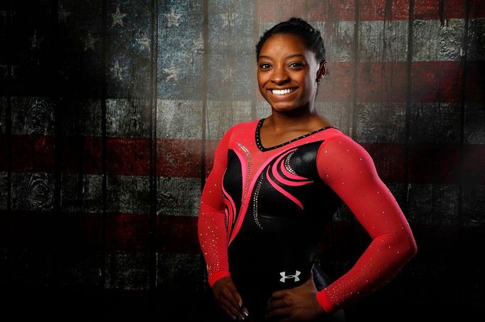 Americká gymnastka Simone Bilesová