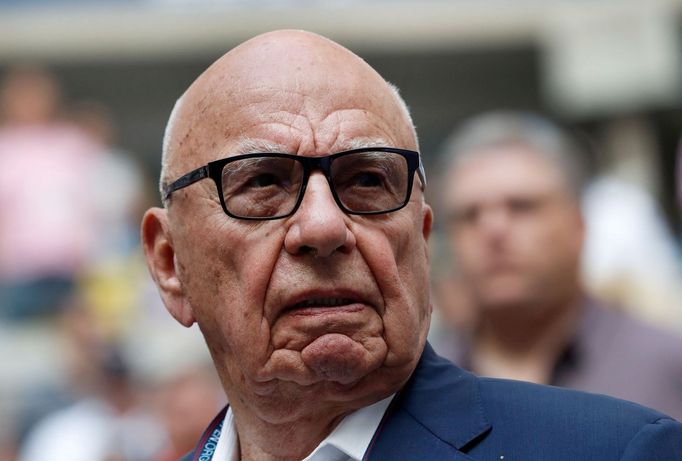 Mediální magnát Rupert Murdoch na snímku z roku 2017.