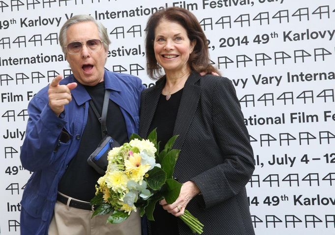 Režisér William Friedkin dorazil do Karlových Varů s manželkou Sherry Lansing.