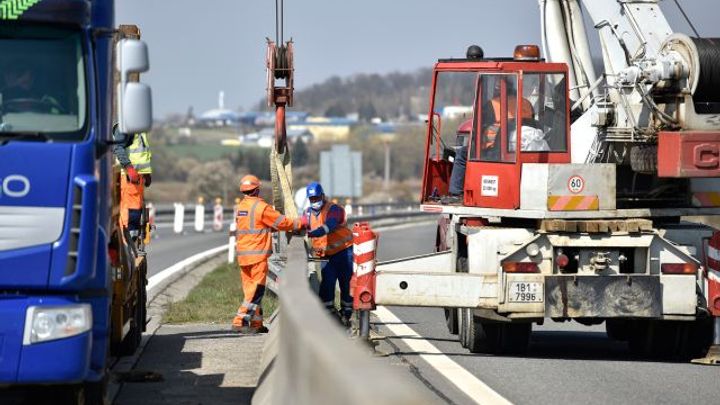 ŘSD zahájilo stavbu úseku dálnice D55 ze Starého Města do Moravského Písku; Zdroj foto: ČTK