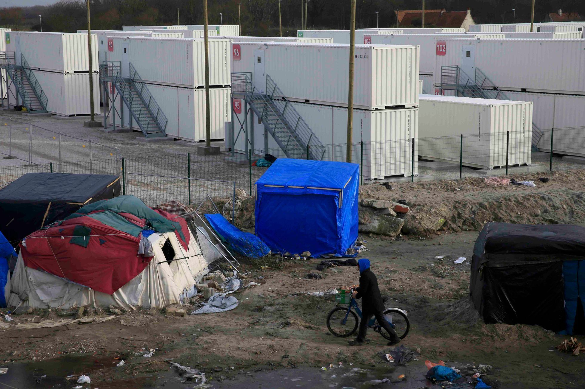 Džungle v Calais