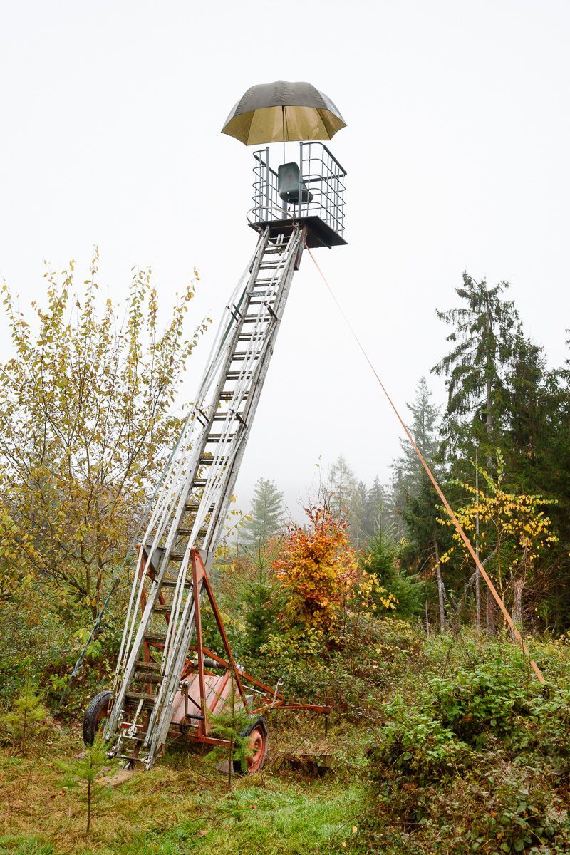 Lovec posedů / Fotogalerie / Posedy jak je určitě neznáte. Nechte se uhranout géniem myslivecké tvořivosti