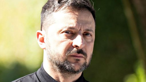 Ukrajinský prezident Volodymyr Zelenskyj.