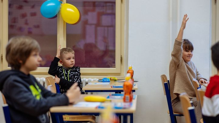 Zaútočí Rusko i na nás? ptají se žáci. O Ukrajině chtějí mluvit, říkají učitelé; Zdroj foto: Lukáš Bíba
