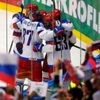MS 2015, Rusko-Norsko: Rusové slaví gól