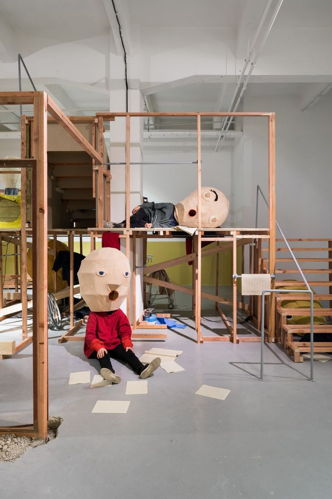 Snímek z výstavy Evy Koťátkové v pražské MeetFactory.