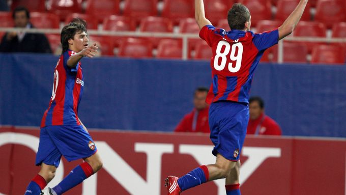 Tomáš Necid přispěl třetím gólem k výhře CSKA Moskva 3:0 na hřišti Palerma