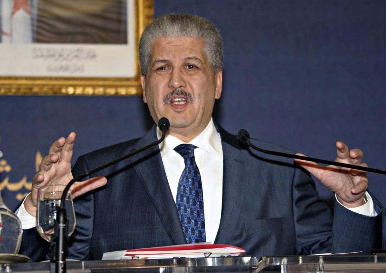 Alžírský premiér Abdelmalek Sellal