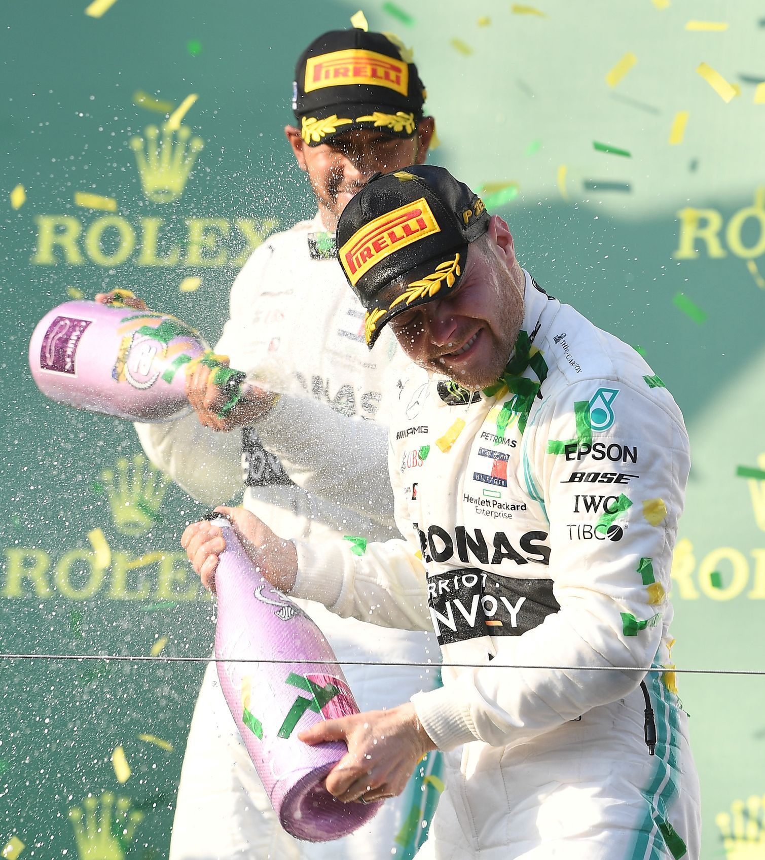 F1, VC Austrálie 2019: Valtteri Bottas a Lewis Hamilton