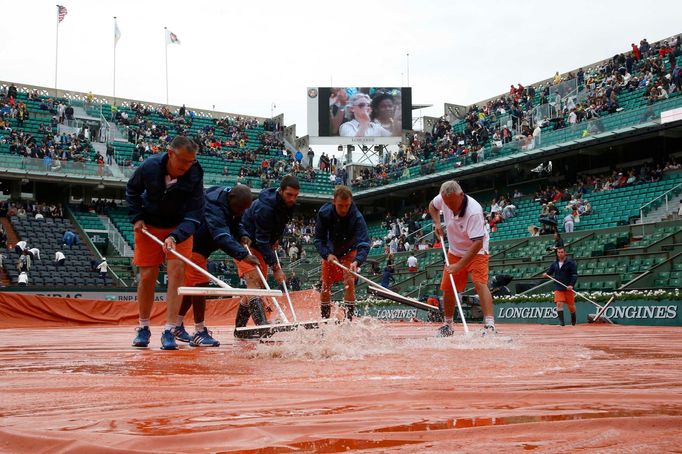 French Open 2016: déšť