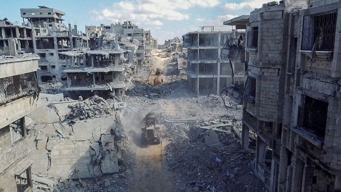 Sutiny ve městě Gaza. Archivní foto.