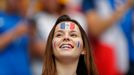 Euro 2016, Francie-Rumunsko: francouzská fanynka