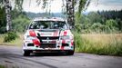 Martin Šikl v Mitsubishi Lancer Evo IX během Radouňské rallye 2024