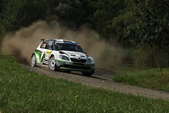 Barum rallye 2013: Sepp Wiegand, Škoda Fabia S2000