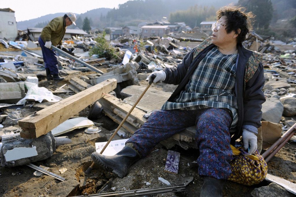 Japonsko dva dny po tsunami