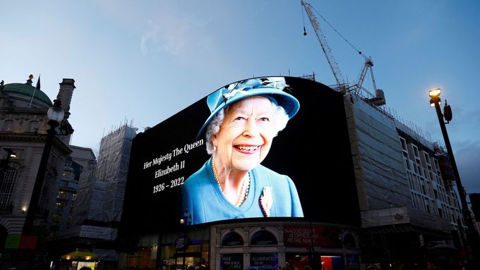 Velká Británie truchlí po smrti královny Alžběty II.
