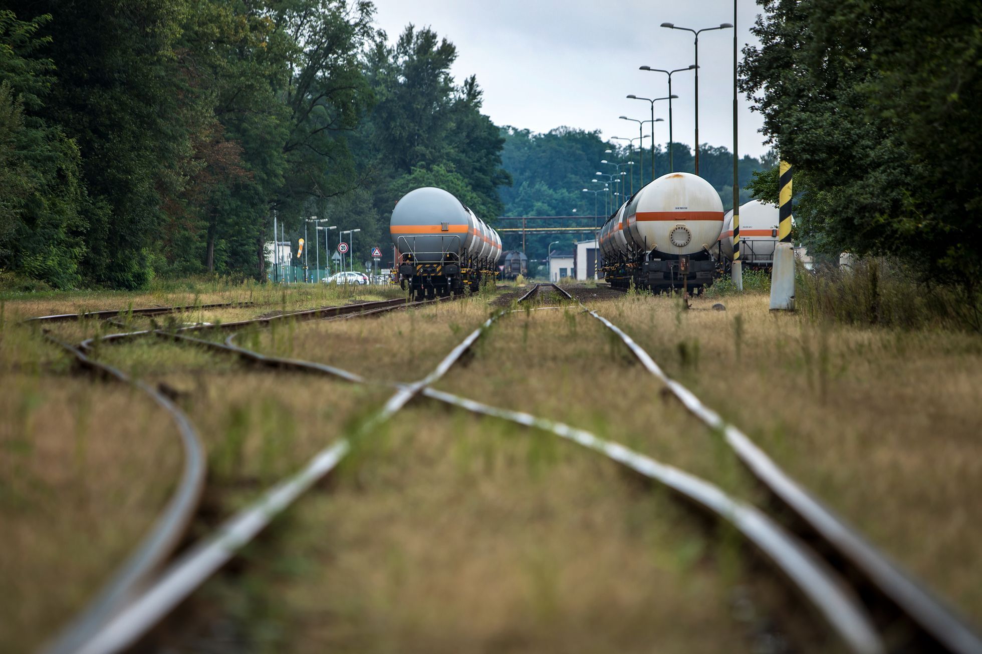 Čepro, sklad pohonných hmot, Hněvice