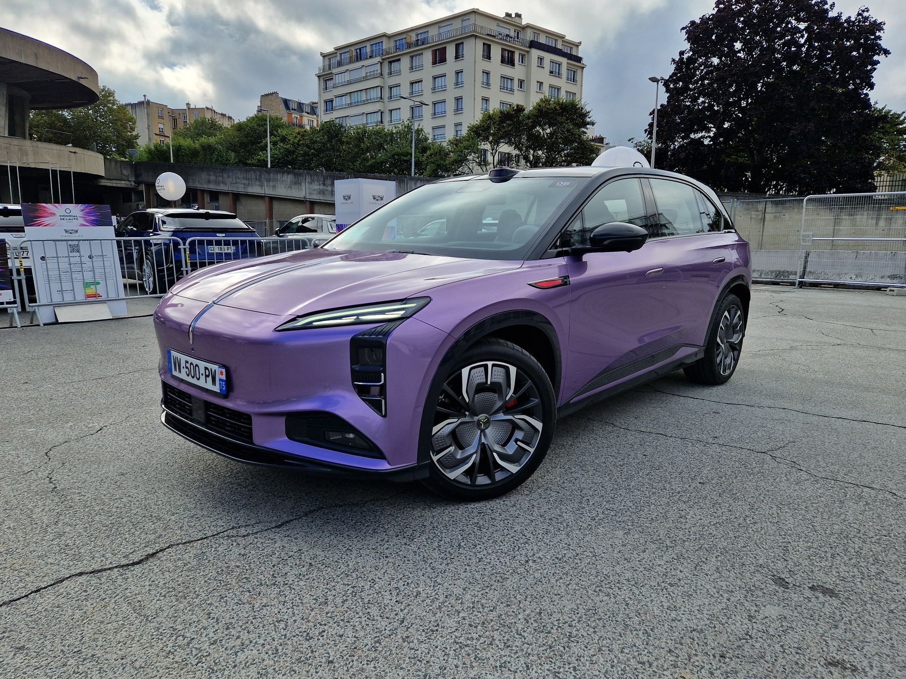 Hongqi testovací jízdy