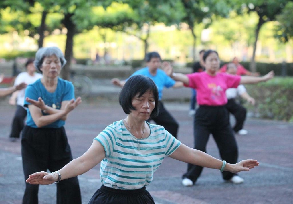 Tai-chi v Yilan