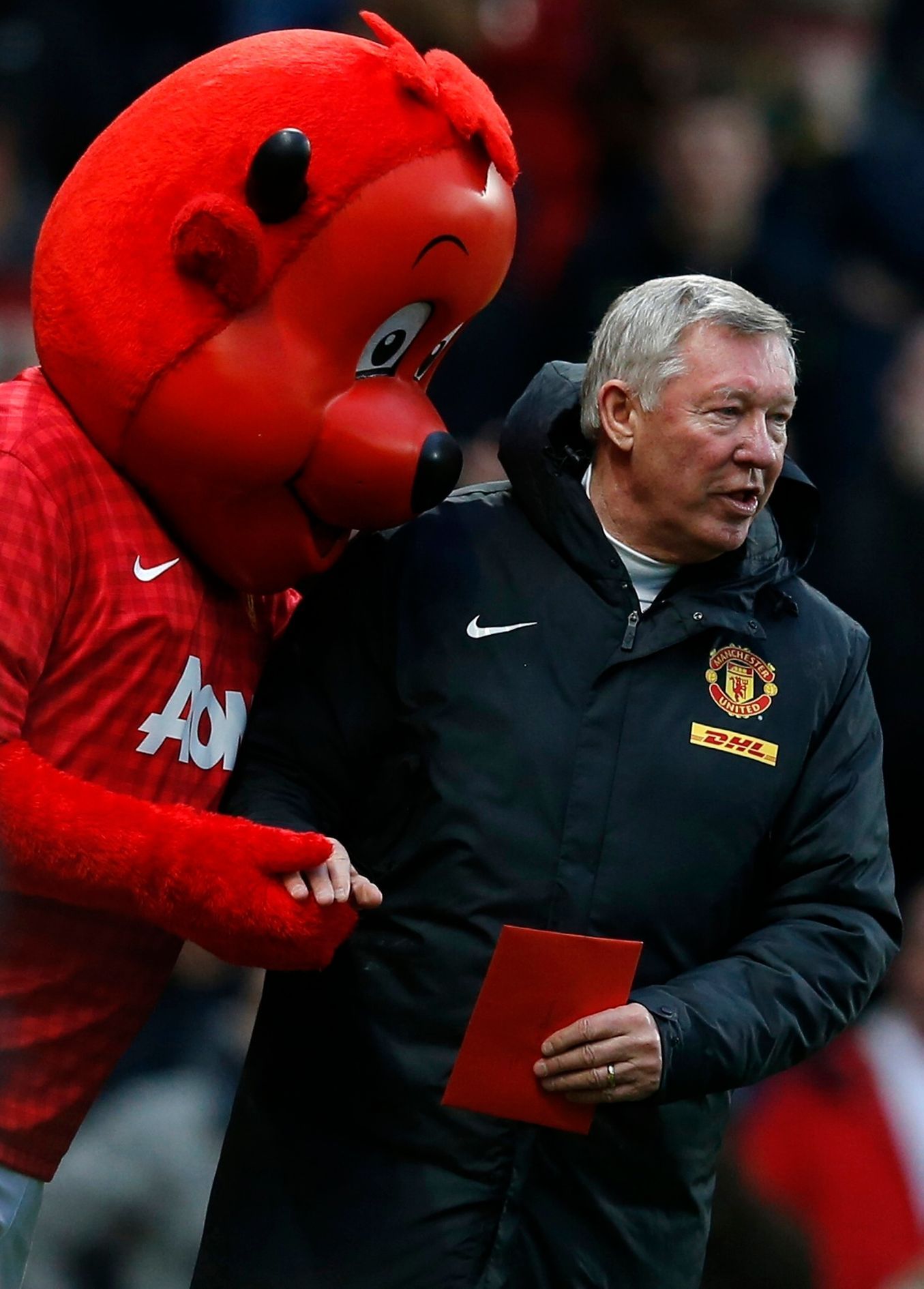 Premier League, Manchester United -  West Bromwich:  Alex Ferguson a maskok