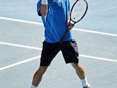 Jedním z nejsledovanějších duelů v prvním kole na Australian Open byl souboj Australana Lleytona Hewitta s Belgičanem Stevem Darcisem. Hewitt domácí fanoušky nezklamal.