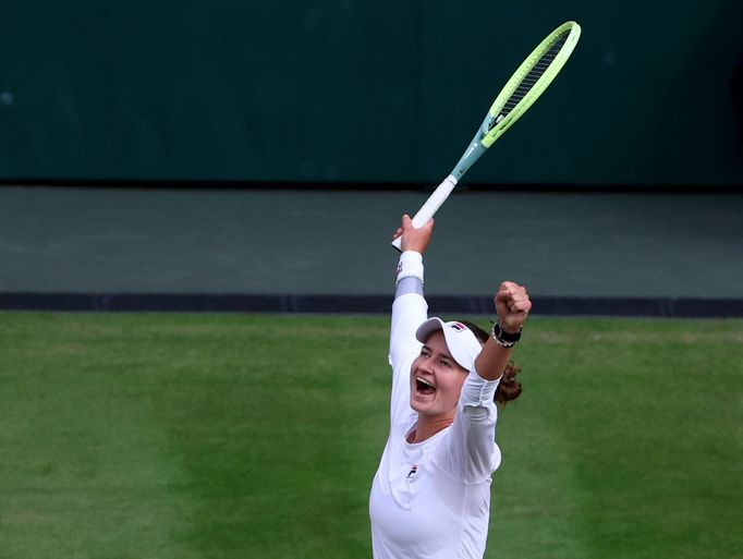 Barbora Krejčíková, Wimbledon 2024, semifinále