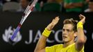 Vasek Pospisil na Australian Open 2014