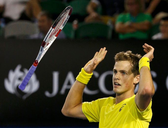 Vasek Pospisil na Australian Open 2014