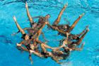 Krása synchronizovaného plavání. Mexičanky v akci.