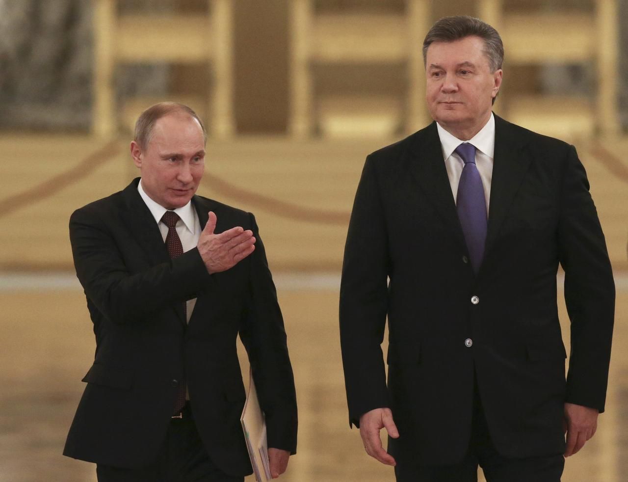 Rusko Ukrajina Janukovyč Putin