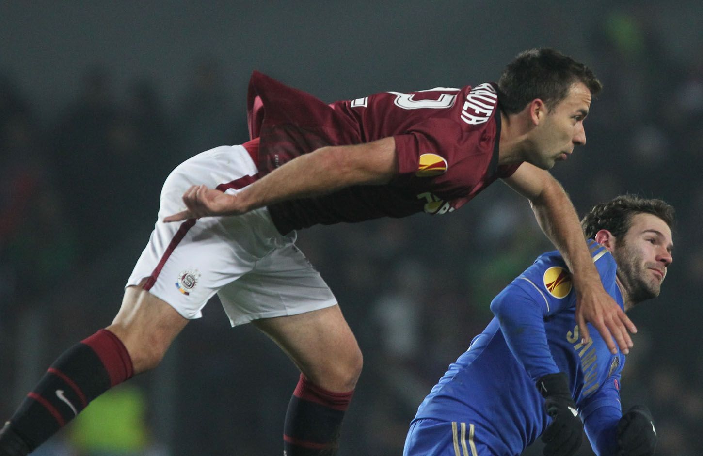 Fotbal, Evropská liga Sparta - Chelsea: Josef Hušbauer