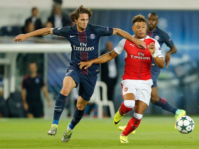 Adrien Rabiot a Alex Oxlade-Chamberlain