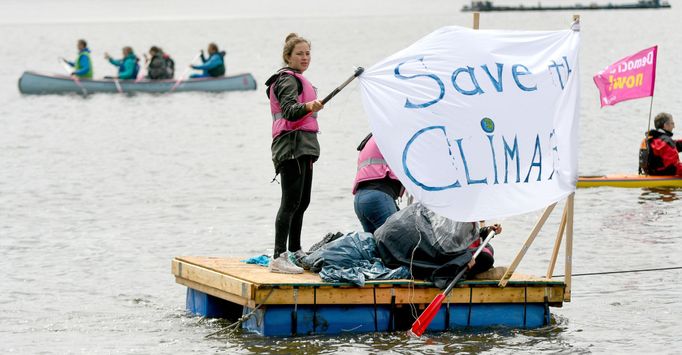 Protesty proti G20 v Hamburku, červenec 2017