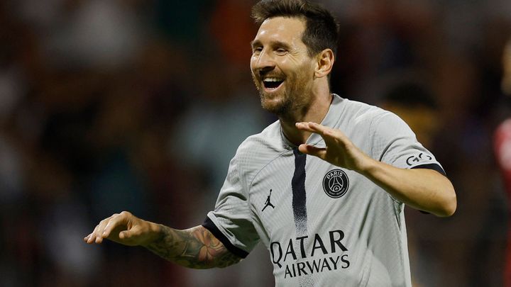 PSG vstoupil do Ligue 1 výhrou 5:0, Messi ji zpečetil nůžkami; Zdroj foto: Reuters