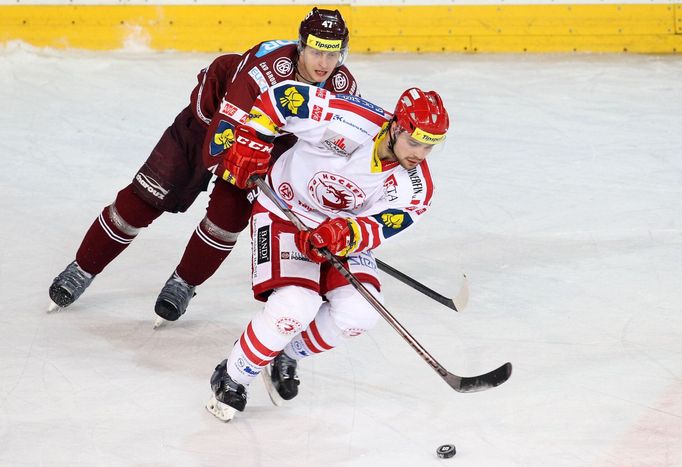 TELH, Sparta-Třinec: Jan Buchtele - Milan Doudera