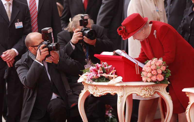 Královna Alžběta II. v Bratislavě