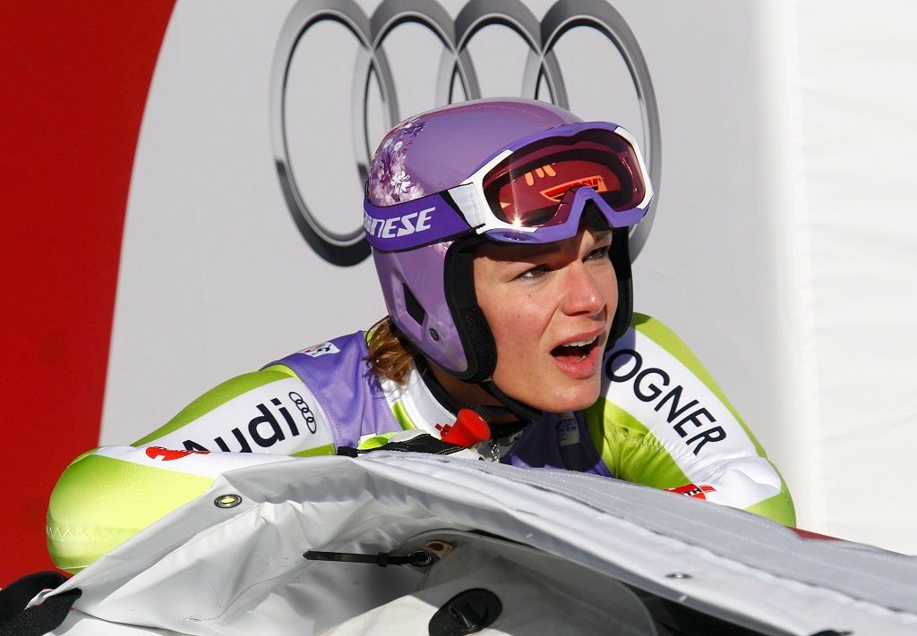 MS ve sjezdovém lyžování - super G ženy - Rieschová
