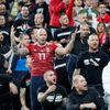 fotbal, kvalifikace ME 2020, Maďarsko - Slovensko, fanoušci Maďarska