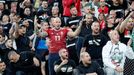 fotbal, kvalifikace ME 2020, Maďarsko - Slovensko, fanoušci Maďarska