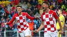 Soccer Football - Euro 2020 Qualifier - Group E - Croatia v Slovakia - HNK Rijeka Stadium, Rijeka, Croatia - November 16, 2019  Croatia's Bruno Petkovic celebrates scorin