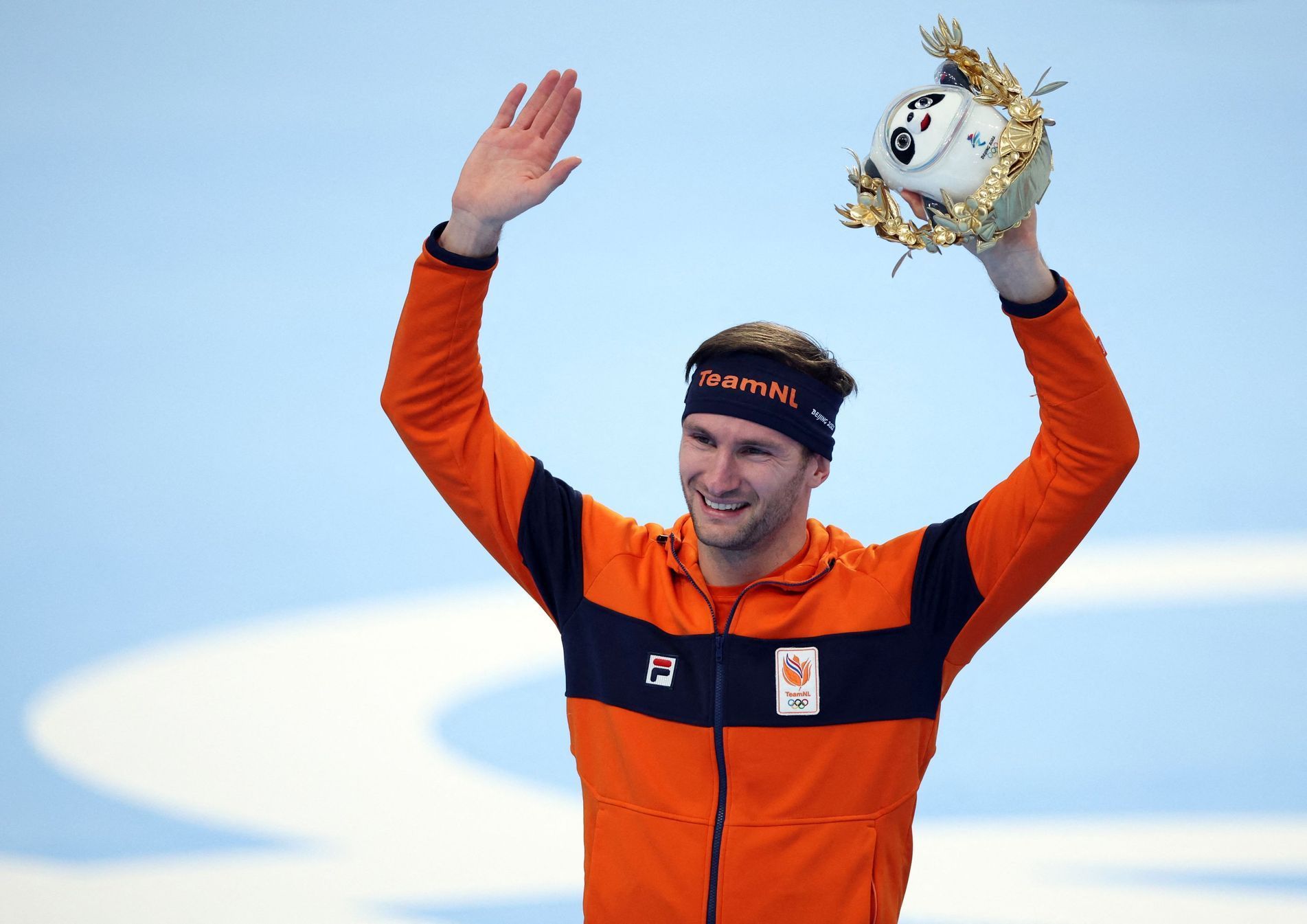 Olympijský vítěz v závodě na 1000 metrů Thomas Krol