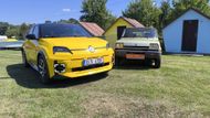 Nový Renault 5 je celkově mohutnější, baterie se také odrážejí na jeho hmotnosti. Posádka se v něm ale při jízdě cítí bezpečněji než v křehké karoserii předchůdce.