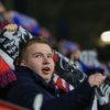 Plzeňští fanoušci v zápase EL Viktora Plzeň - Lazio