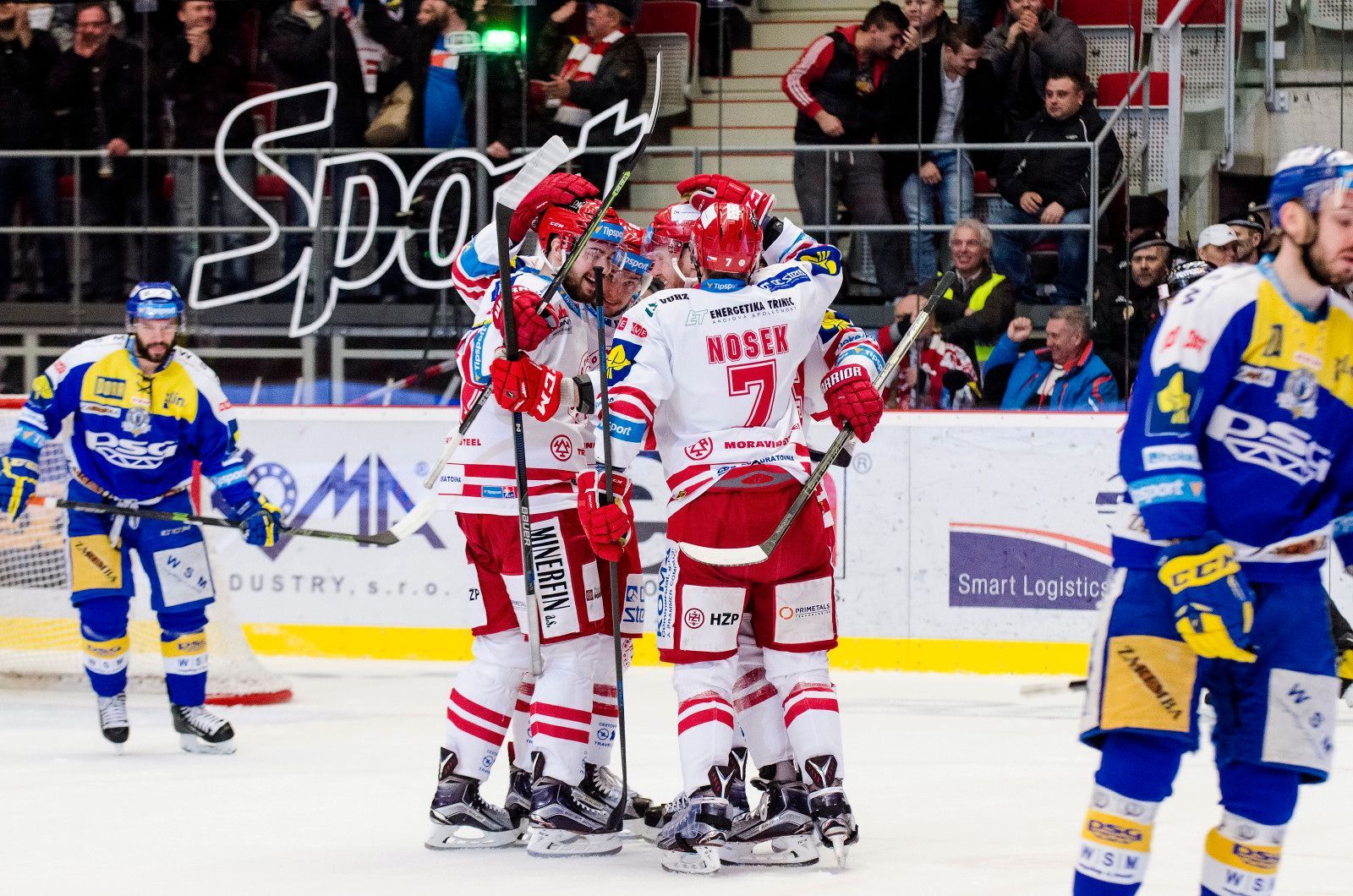 Předkolo 4. zápas: Oceláři Třinec vs. PSG Zlín