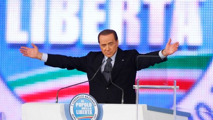 Berlusconiho oblíbené gesto