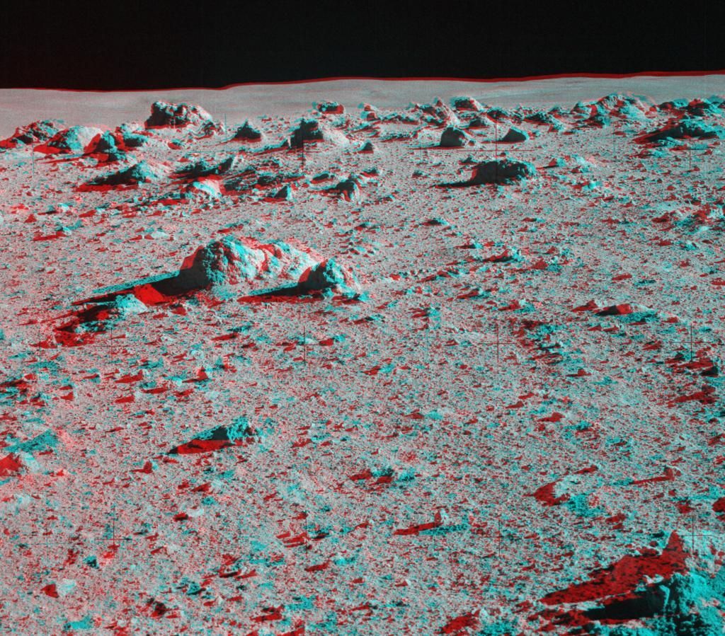3D - Apollo 14 na Měsíci