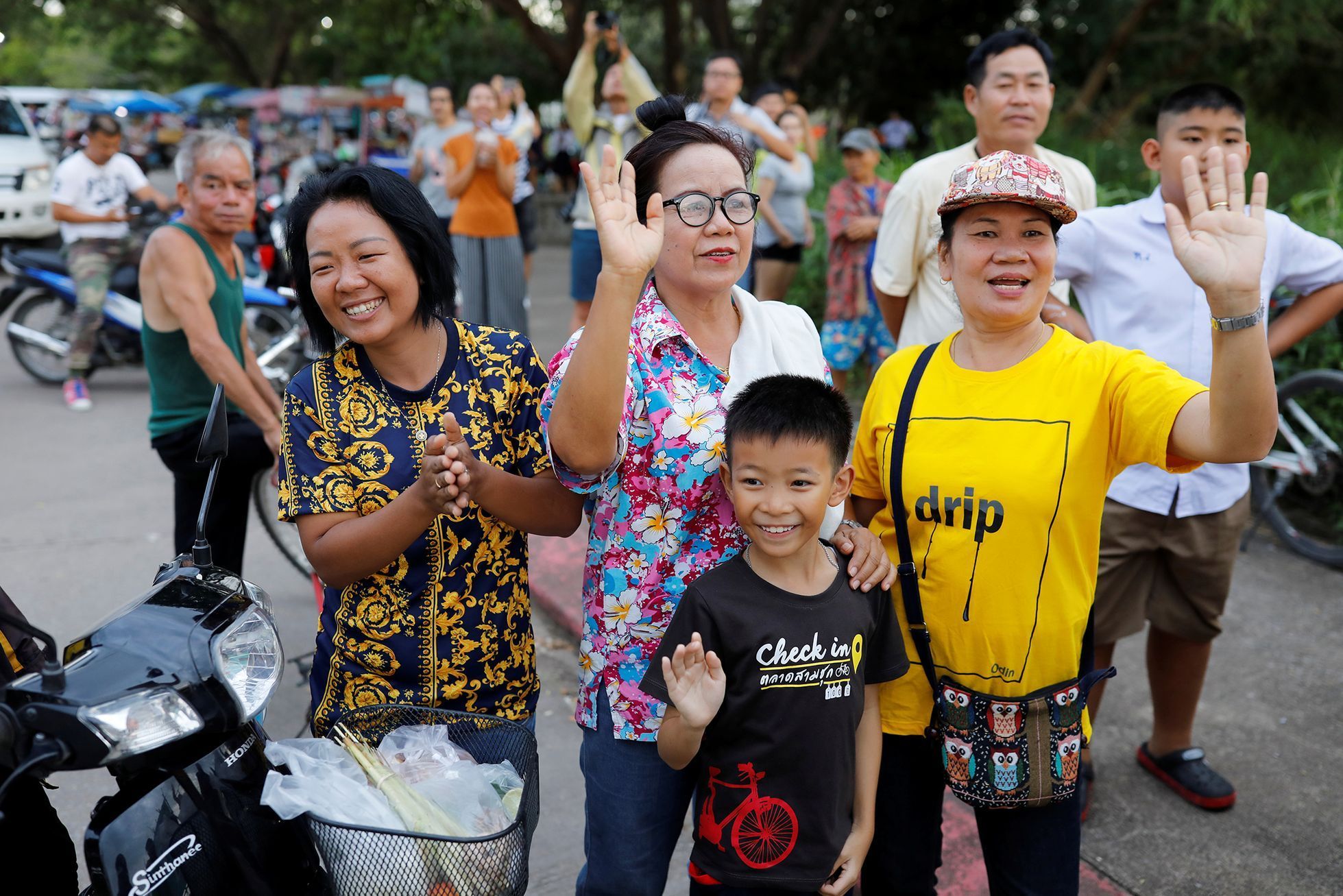 Fotogalerie / Jak se drama z thajské jeskyně změnilo v jeden velký happyend / Reuters / 12