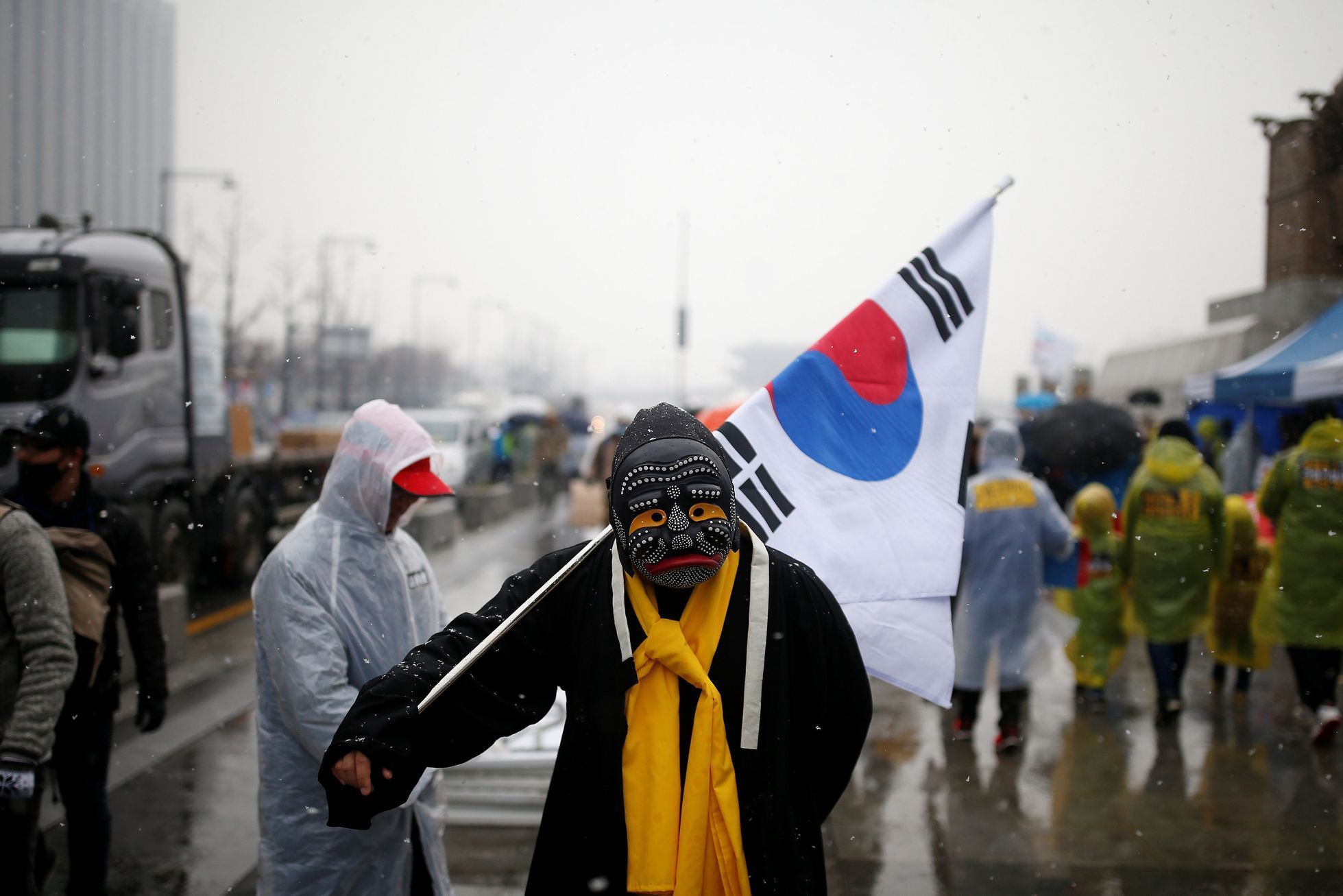 Protesty v Jižní Koreji, listopad 2016