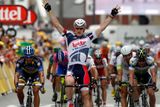 Německý cyklista jezdí za stáj Lotto a etapovým vítězem se stal podruhé za sebou.